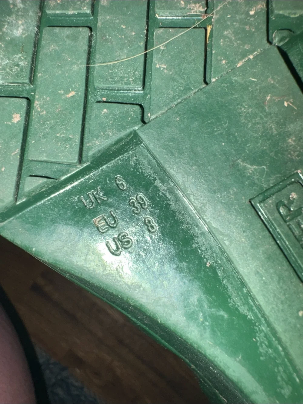 Green hunter wedge lace up boots - Picture 6 of 6